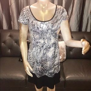 NWT Dress barn size 8 pull over dress stretchy